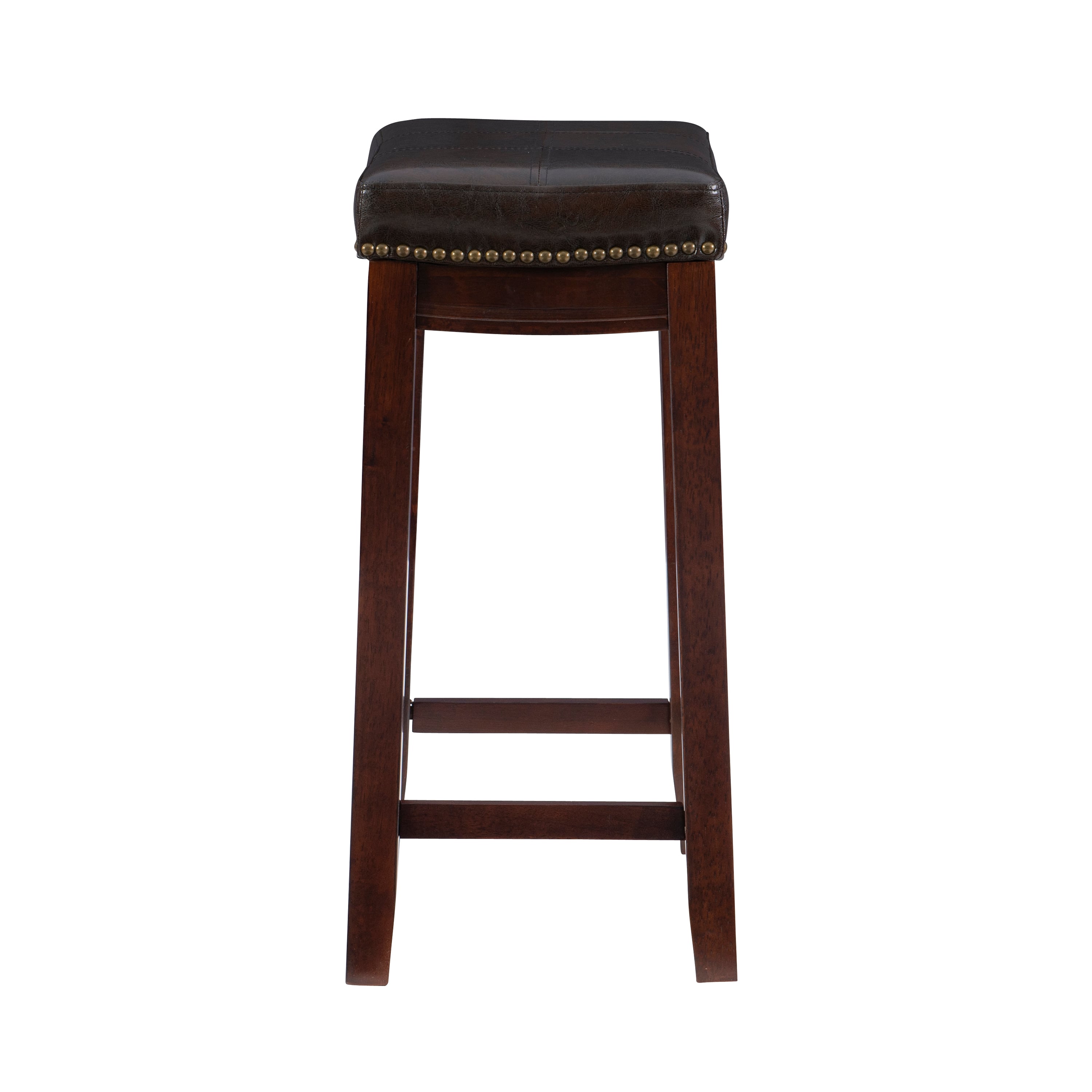 Linon Claridge Upholstered Counter Stool