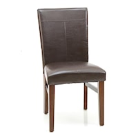 Transitional Upholstered Dining Side Chair