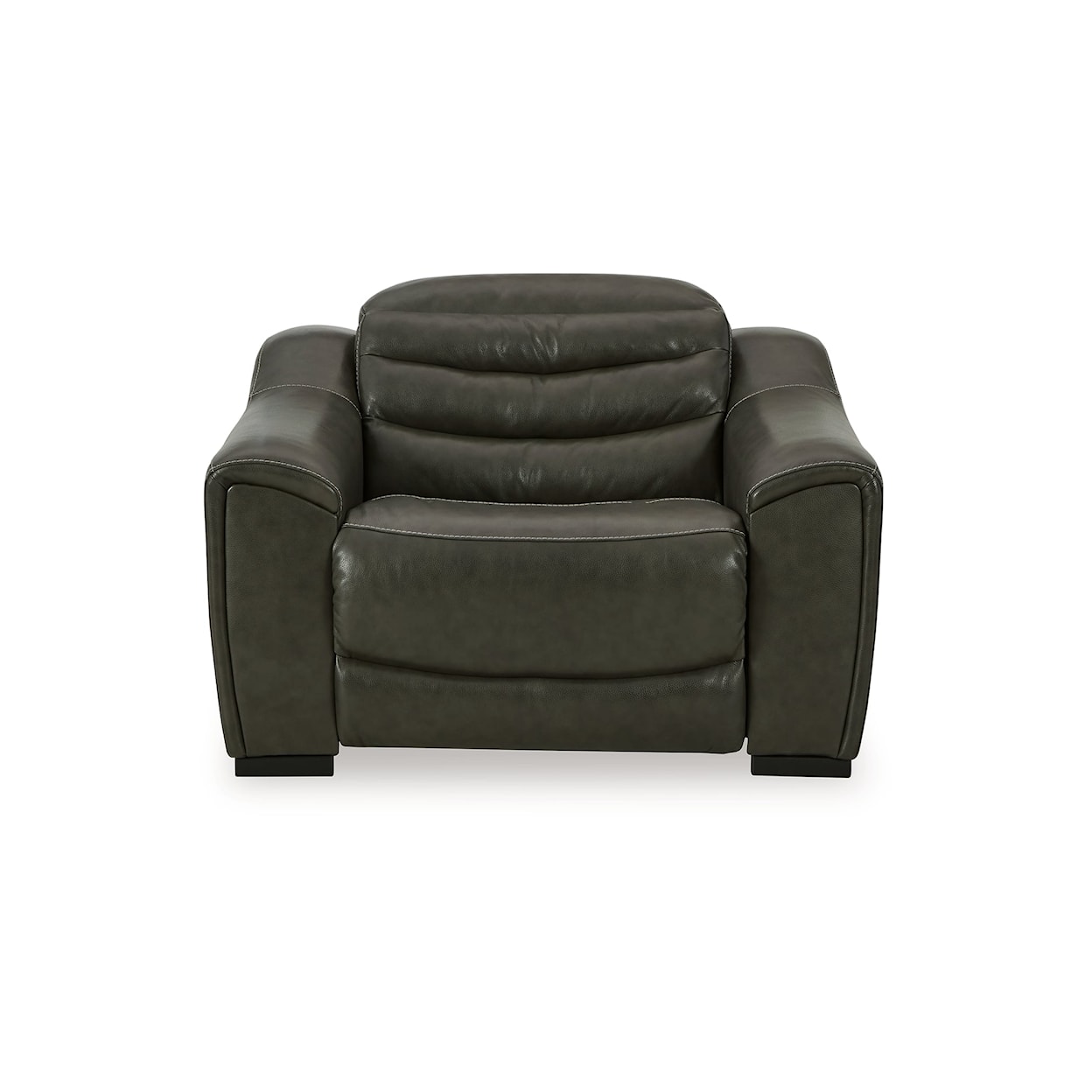 Signature Design by Ashley Center Line PWR Recliner/ADJ Headrest