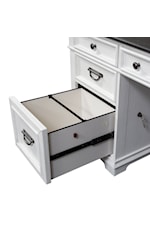 Locking file drawer