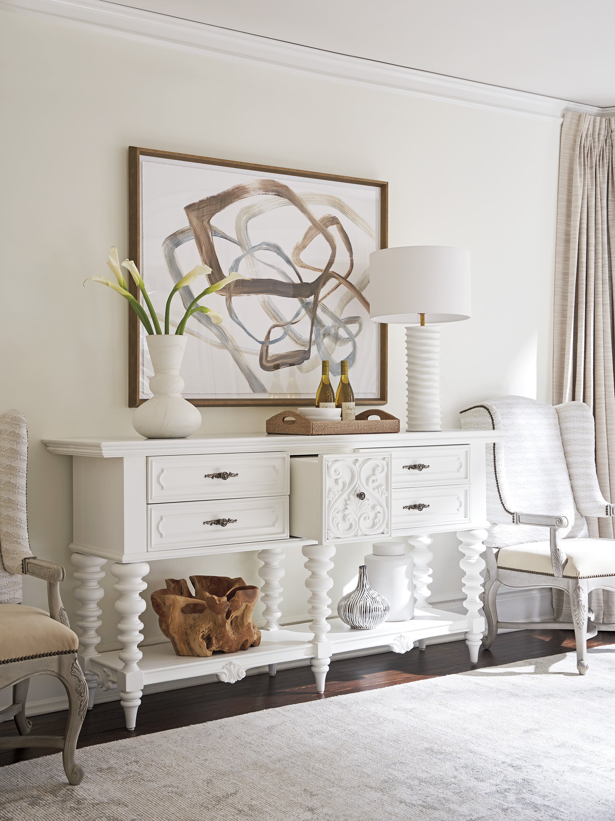 Barclay Butera Villa Blanca Realto Sideboard