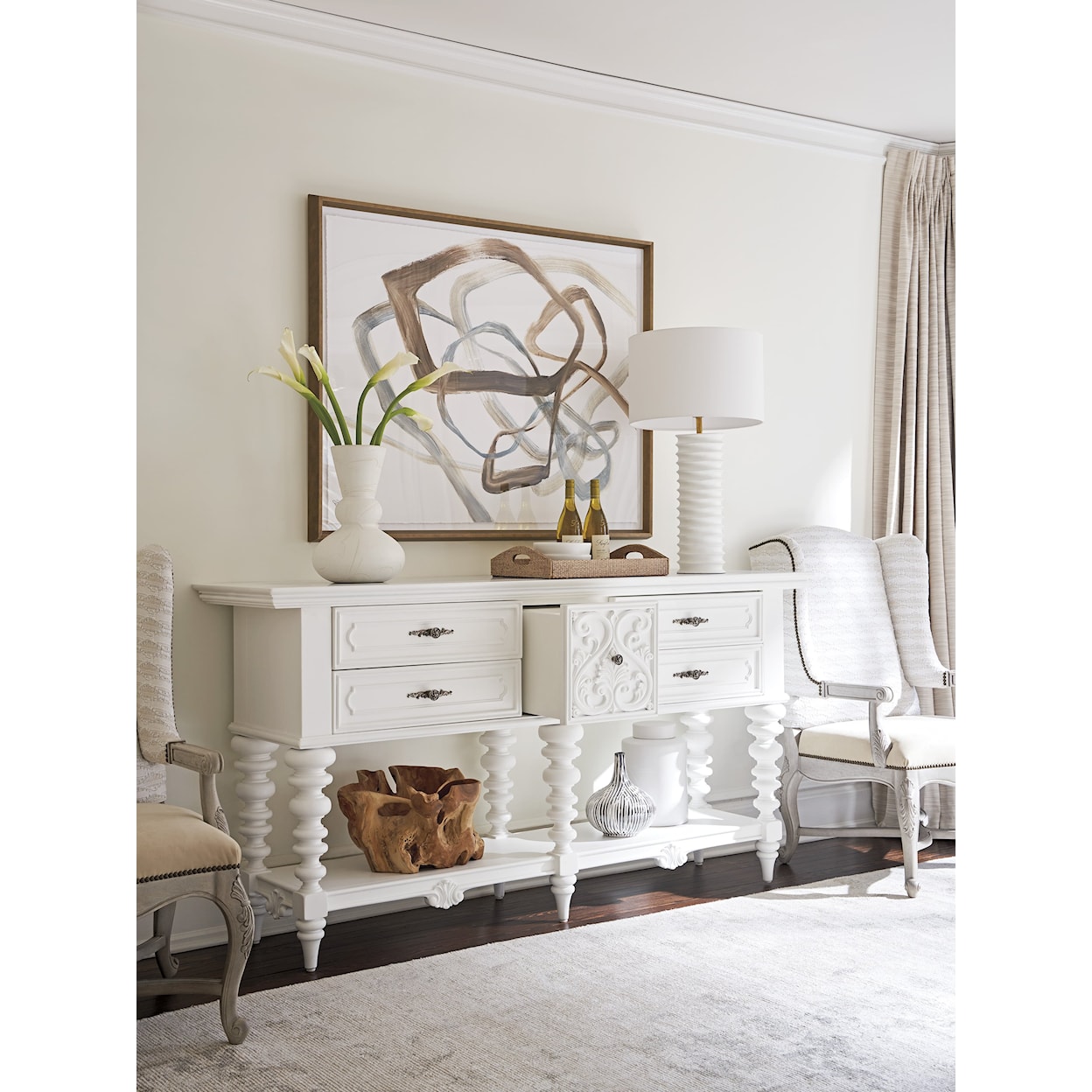 Barclay Butera Villa Blanca Realto Sideboard