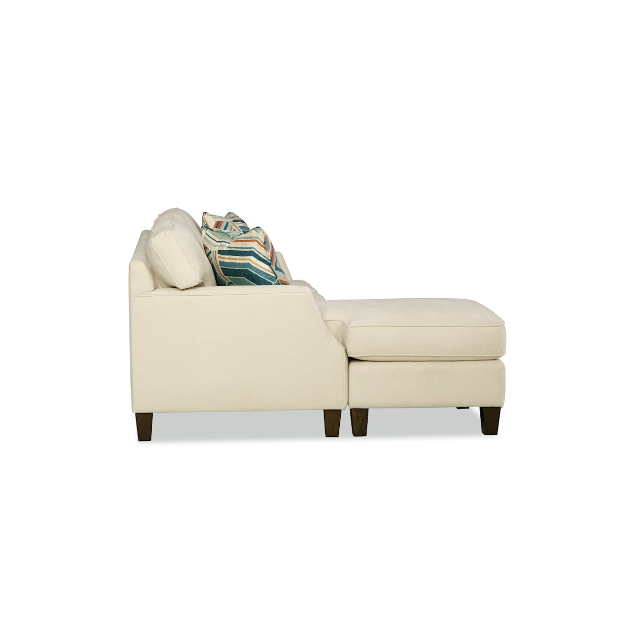 Hickorycraft M9 Custom - Design Options Sofa with Floating Ottoman Chaise