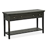 Magnussen Home Westley Falls Occasional Tables Rectangular Sofa Table