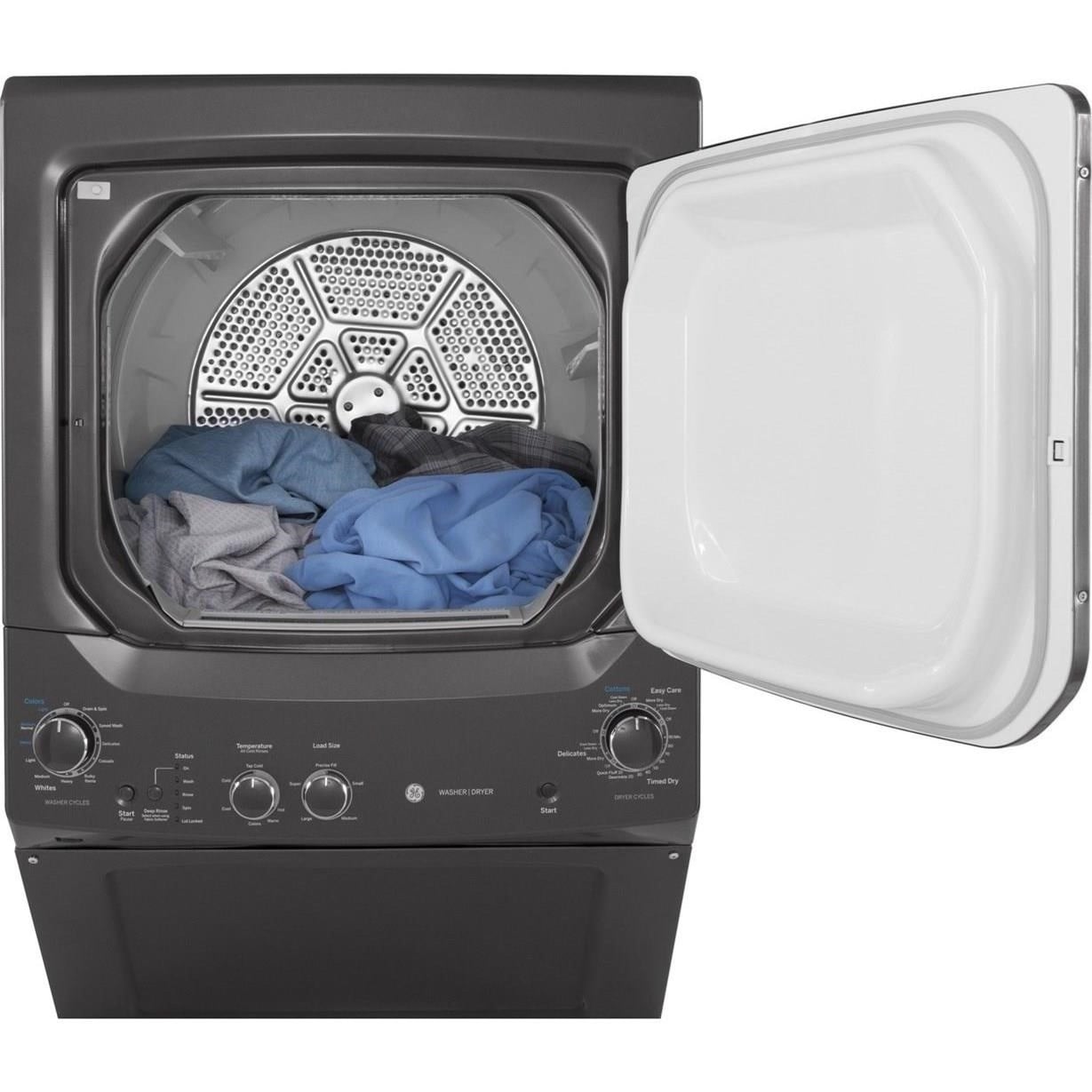 GE Appliances Laundry Combination Washer Gas Dryer