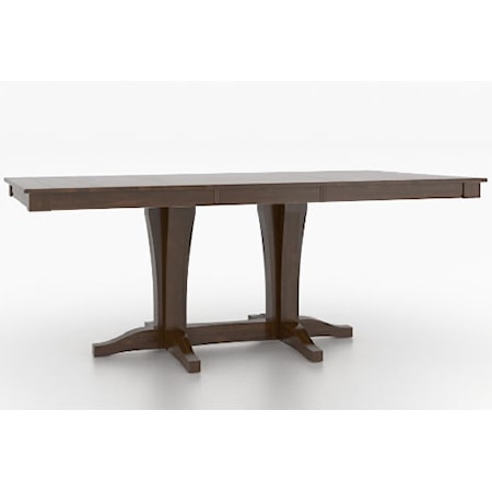 Customizable 36" Rectangular Wood Table
