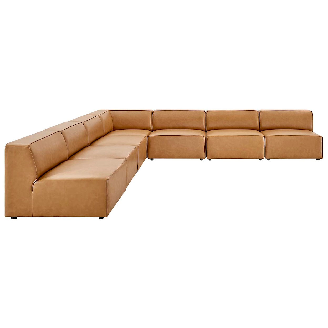 Modway Mingle 7-Piece Sectional Sofa