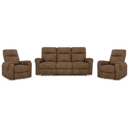 Reclining Sofa And 2 Recliners