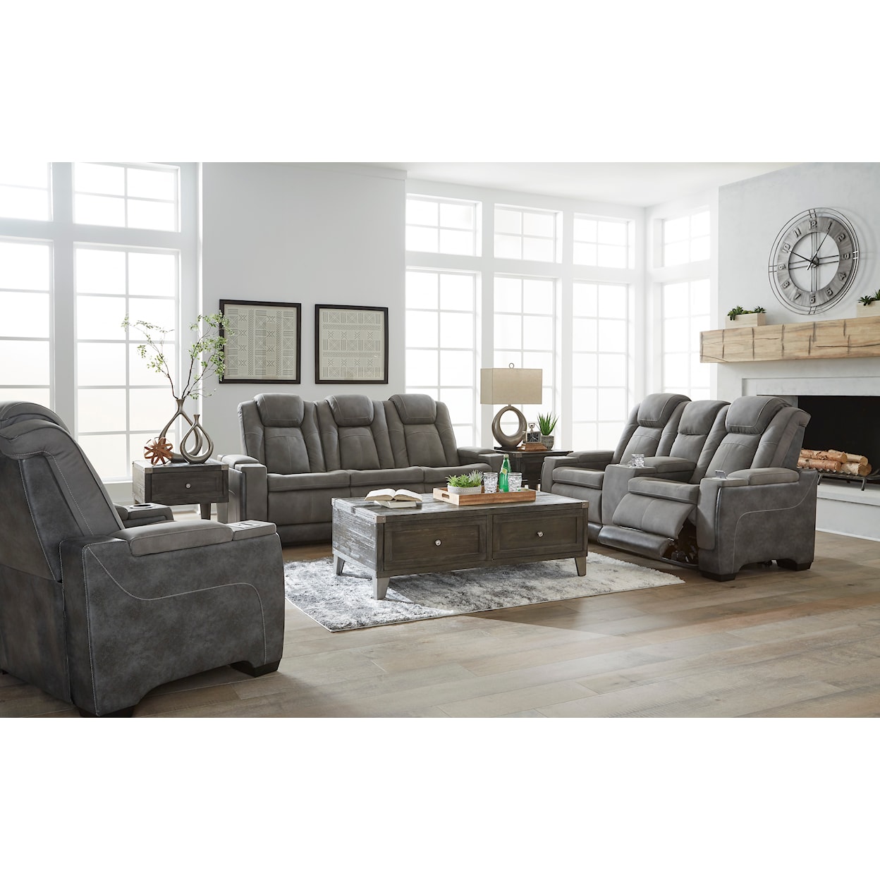 Signature Design by Ashley Next-Gen DuraPella Power Reclining Sofa