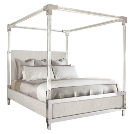 Rayleigh Fabric Canopy Bed King