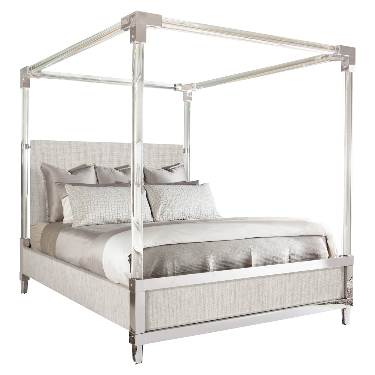 Bernhardt Rayleigh Rayleigh Fabric Canopy Bed King