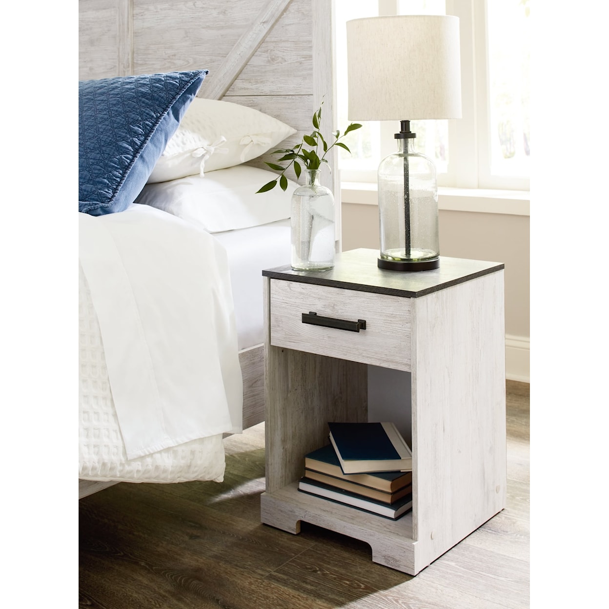 Ashley Furniture Signature Design Shawburn 1-Drawer Nightstand