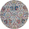 Nourison Ankara Global 4' Round  Rug