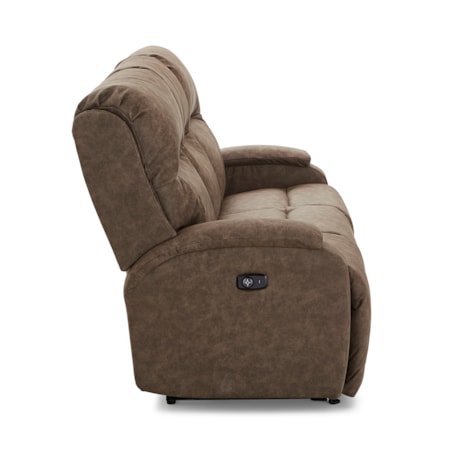 Space Saver Power Reclining Sofa