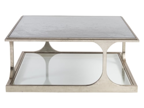 Contemporary Square Cocktail Table