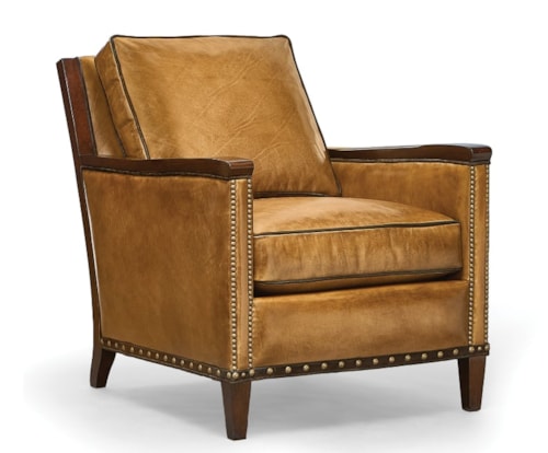 Traditional Accent Chair with Welt