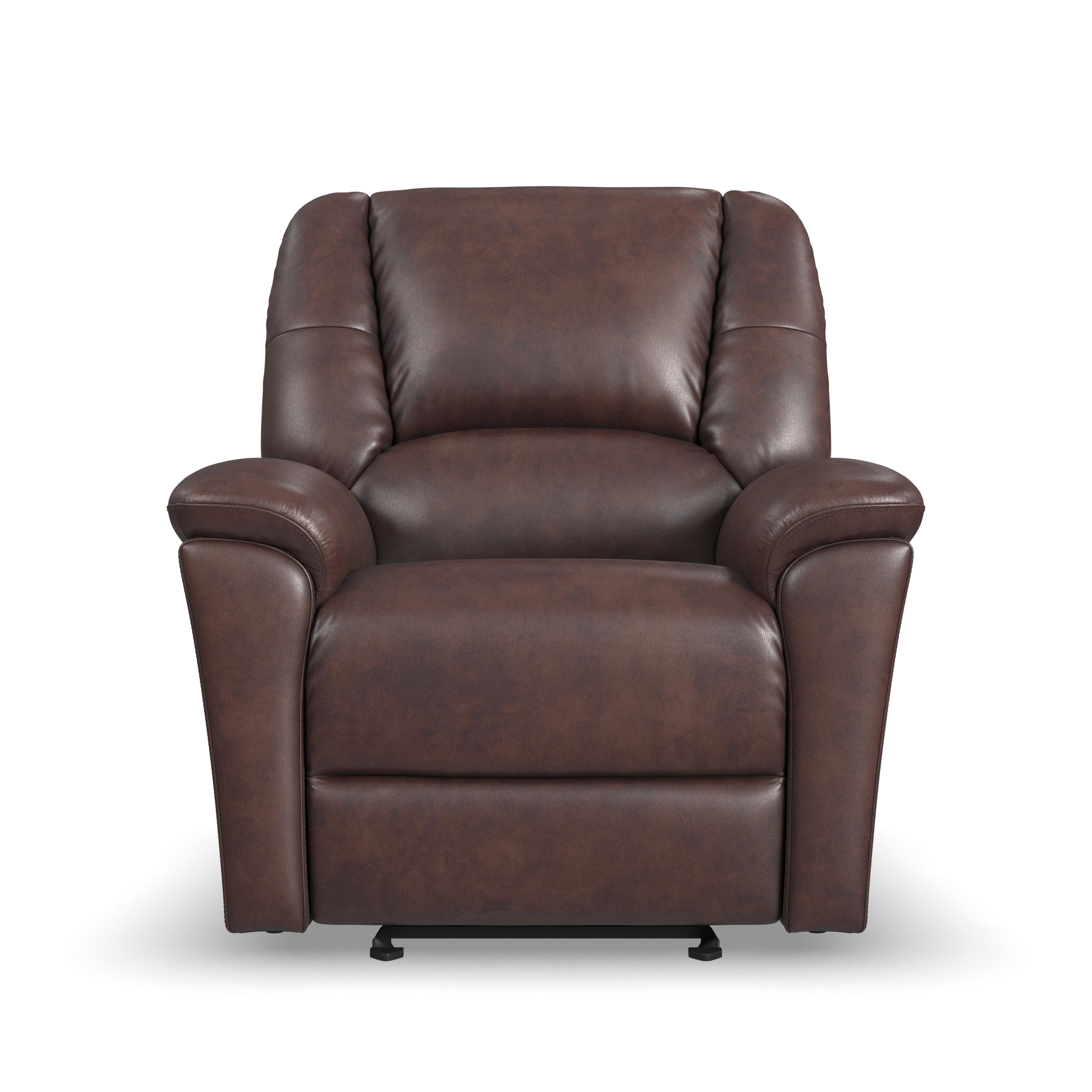 Plush Gliding Recliner