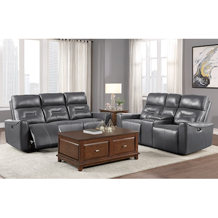 Double Power Reclining Loveseat