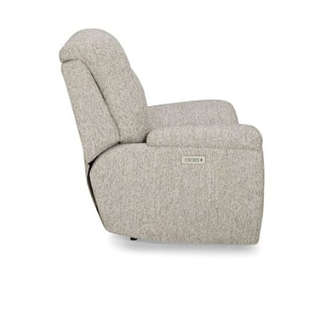 Wallhugger Pwr Recliner w/ Headrest &amp; Lumbar