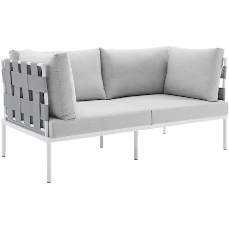 Outdoor Aluminum Loveseat