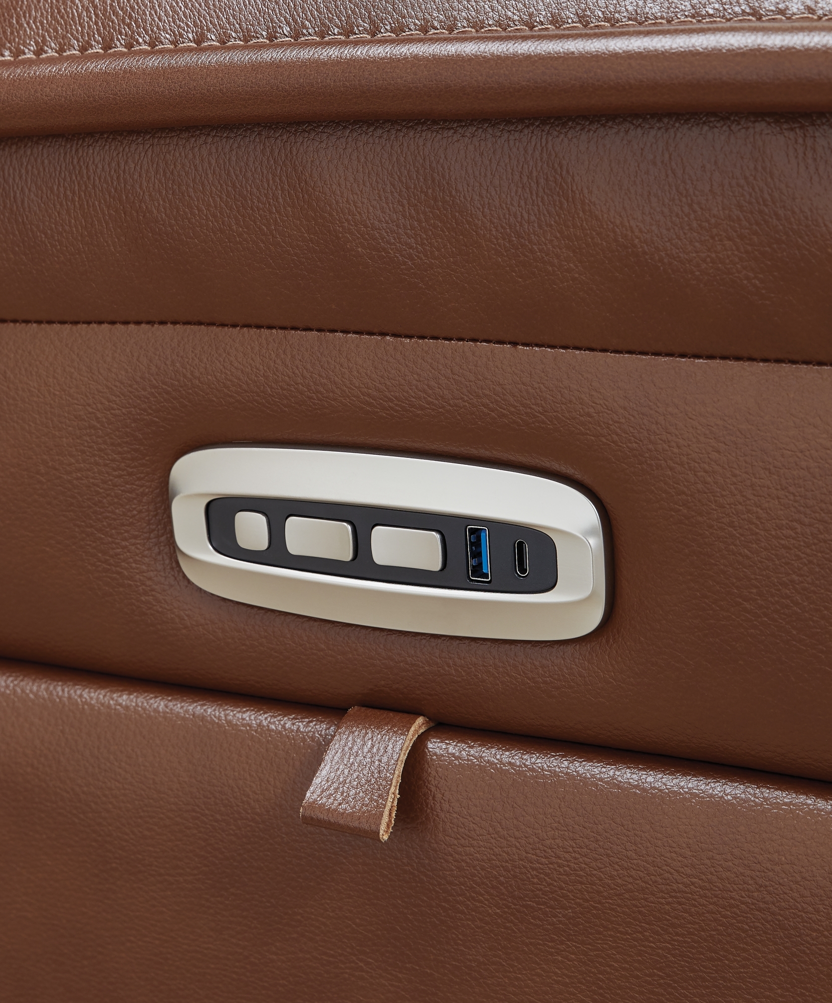 Signature Design by Ashley Healy Pier Pwr Recliner/Adj Headrest