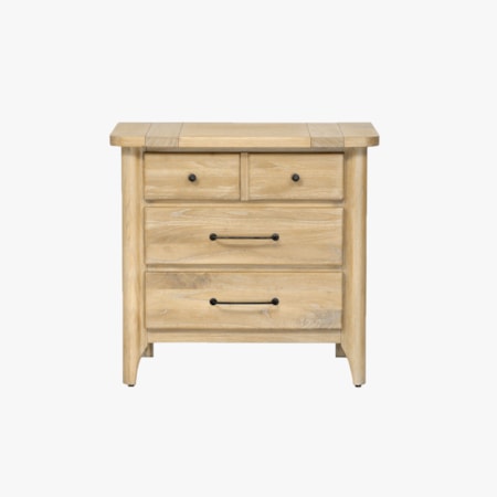 3-Drawer Nightstand