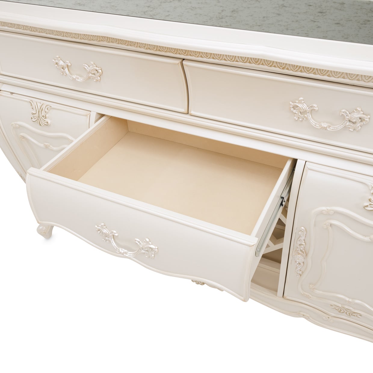 Michael Amini Lavelle Classic Pearl 3-Drawer Sideboard