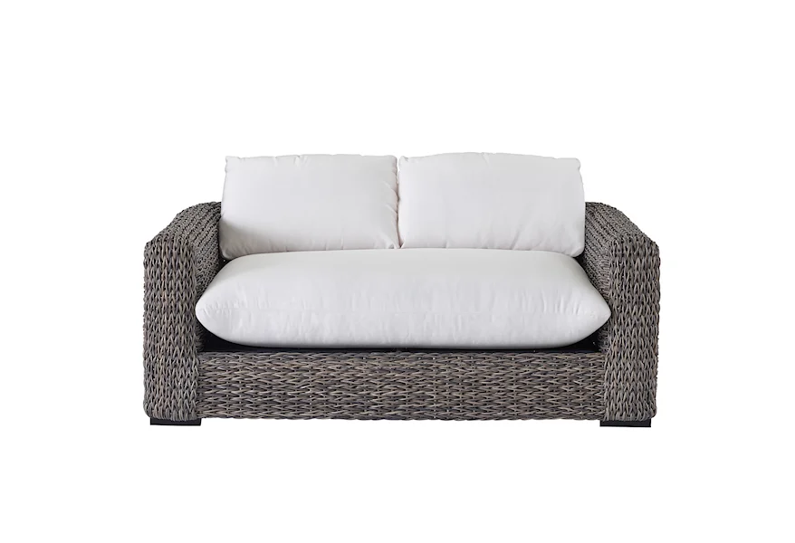 Coastal Living Outdoor Outdoor Montauk Loveseat by Universal at Zak's Home