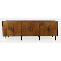 Mid-Century Modern Colhane 6-Door Accent Cabinet