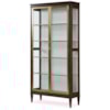 Century Maison '47 Brass-Front Curio Cabinet