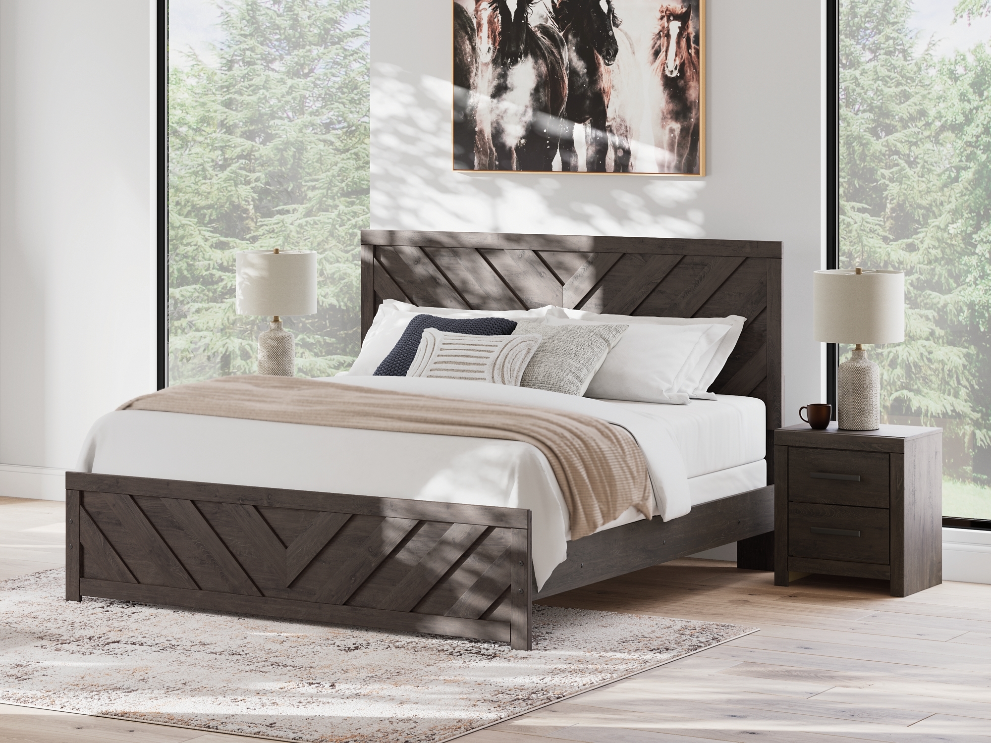 Signature Design by Ashley Prendonea King Panel Bed