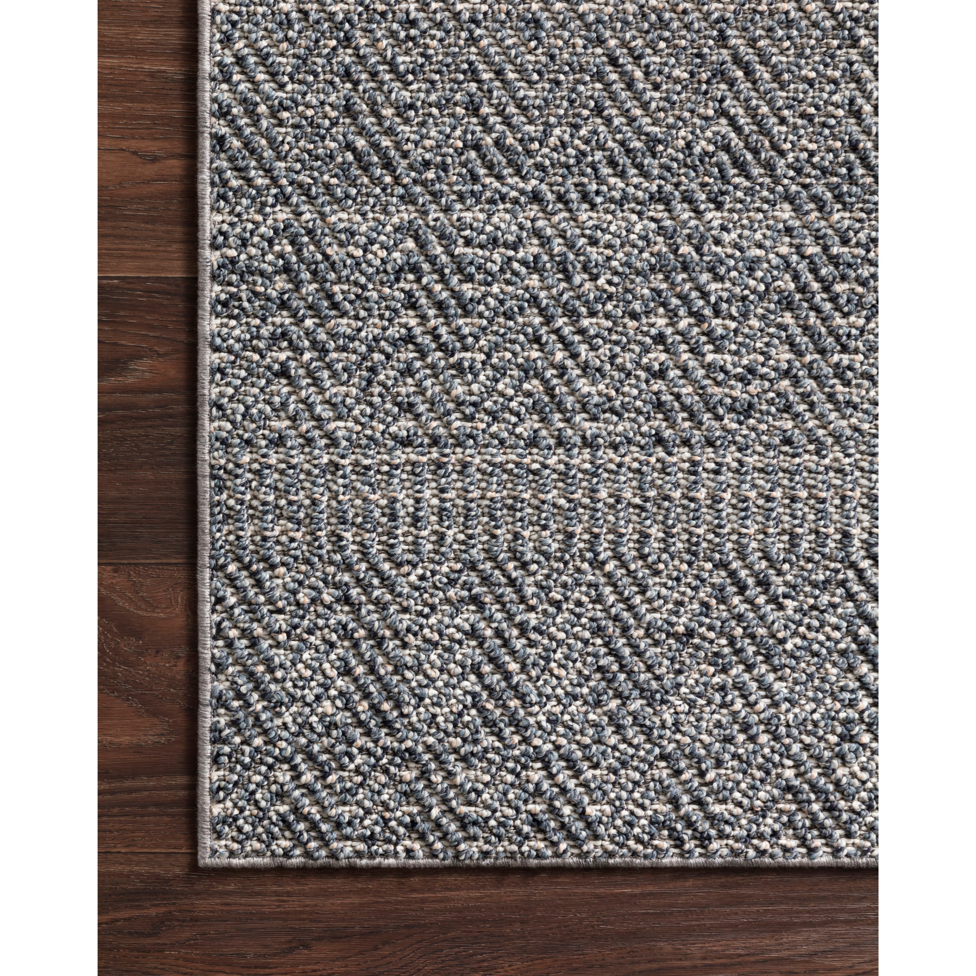 Loloi Rugs Cole 2'7" x 7'9" Denim / Grey Rug