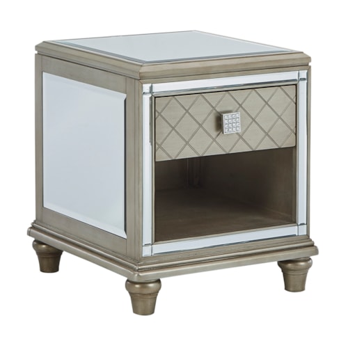 Glam End Table