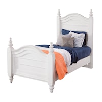 Traditional Twin Panel Bed
