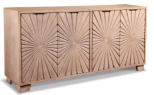 65" 4-Door Console Cabinet