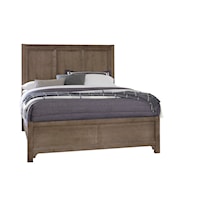 Traditional Farmhouse Queen Panel Bed 