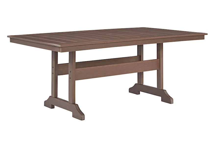 Emmeline Outdoor Dining Table by Signature Design by Ashley at VanDrie Home Furnishings