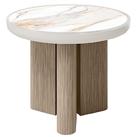 Round End Table