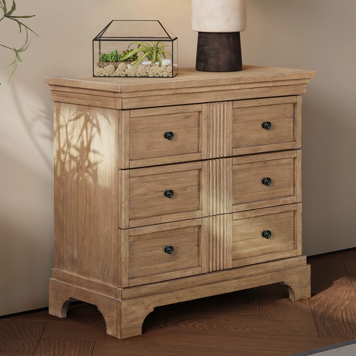 Liberty Furniture Haven Hills 3-Drawer Bedside Chest