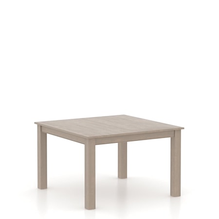 Customizable Square Table with Legs