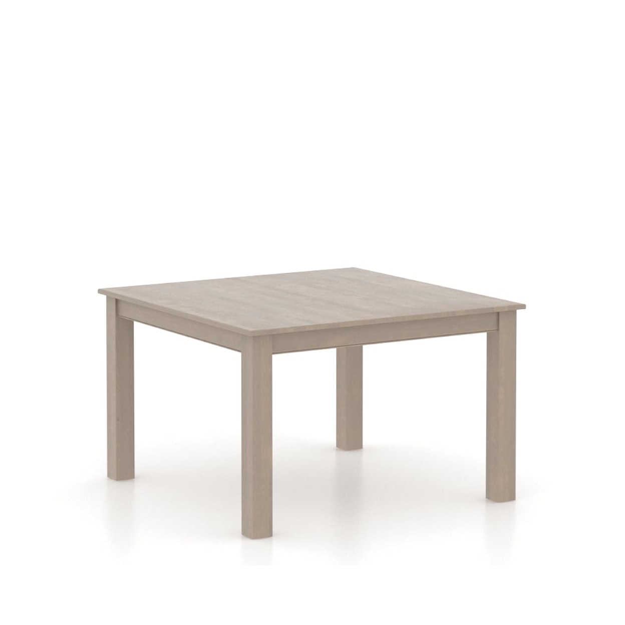 Canadel Gourmet. Customizable Square Table with Legs