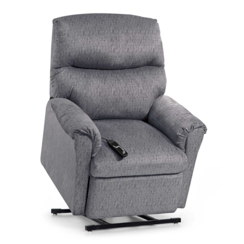 Casual Power Reclining Lift Chair with Remote
