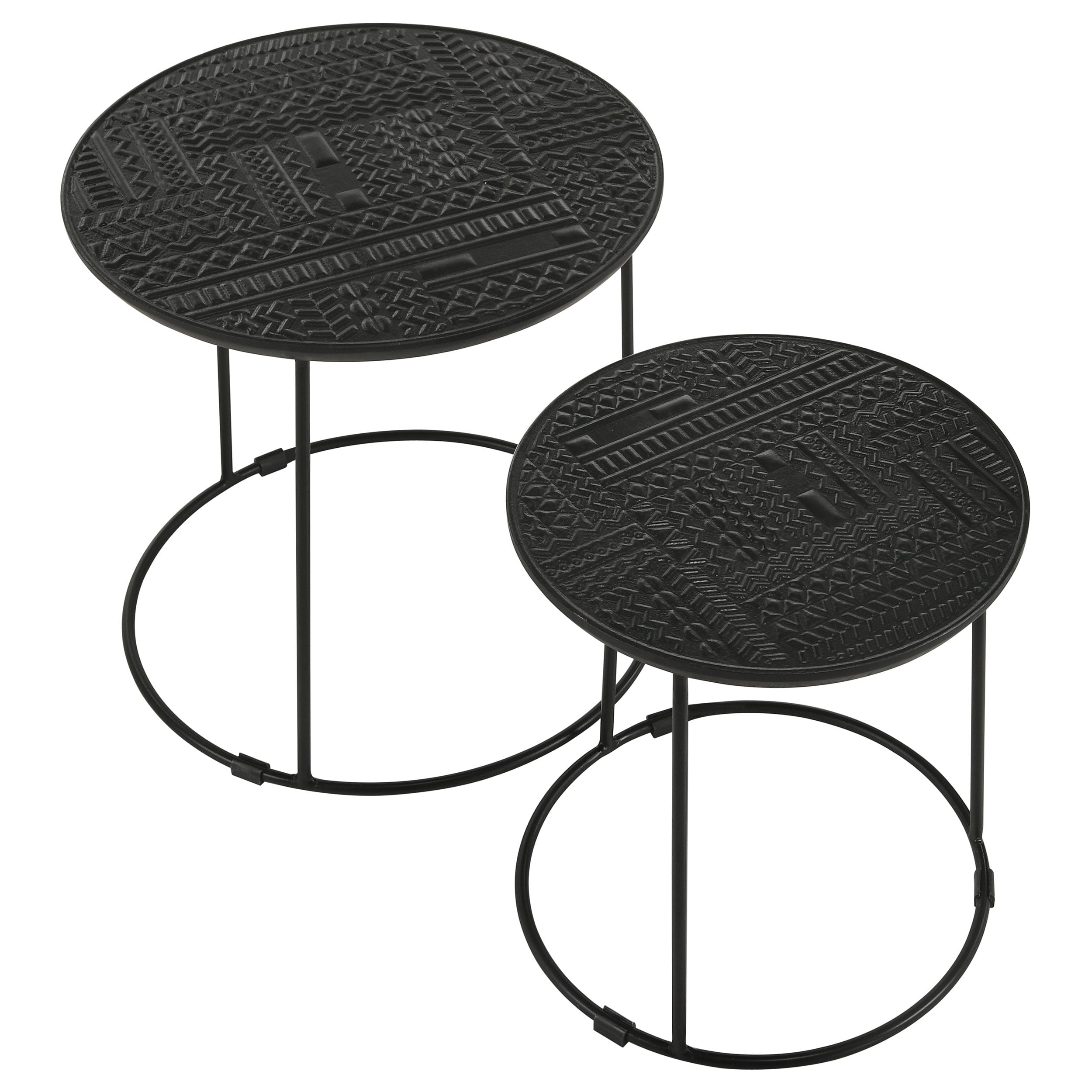 Coaster Loannis Loannis 2-piece Wood Nesting Table