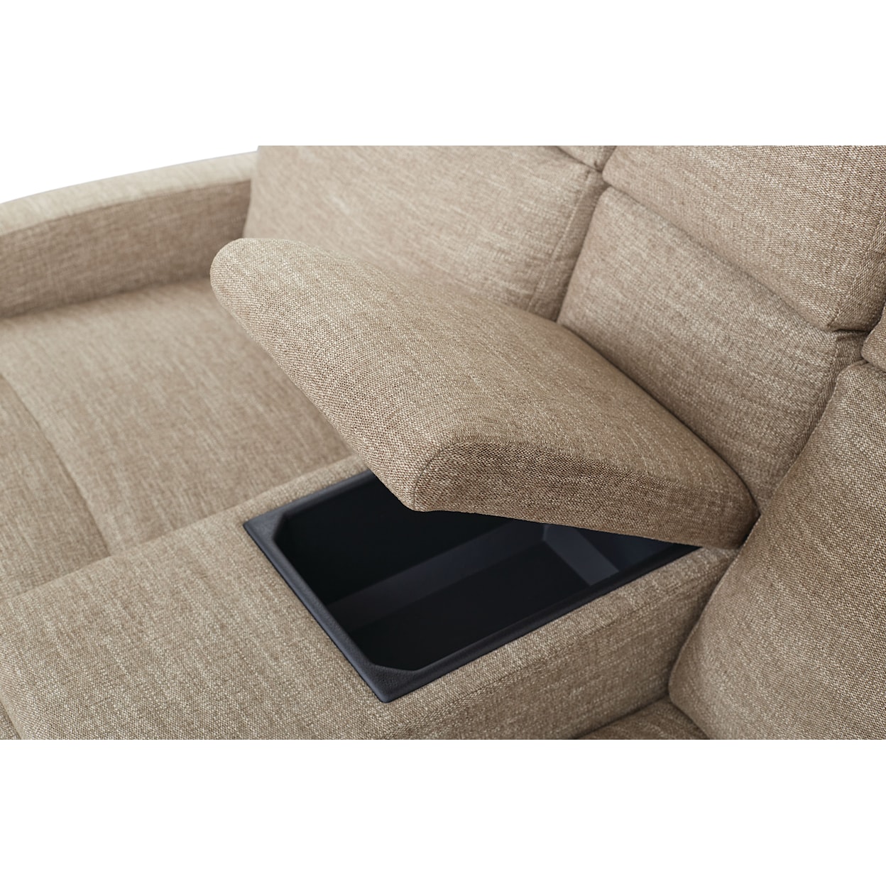 Bassett Club Level - Apex Power Reclining Console Loveseat