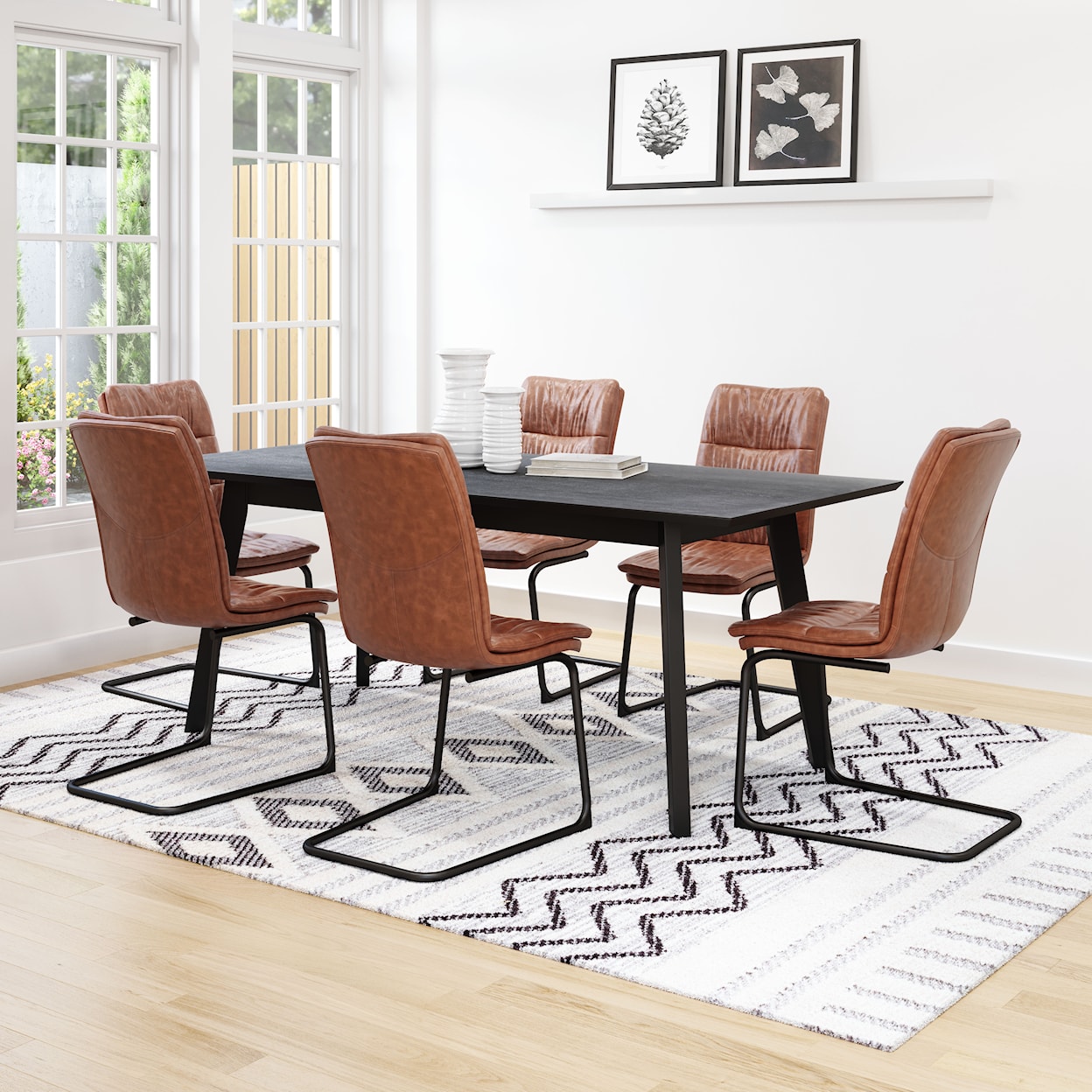 Zuo Sharon Dining Chair Set