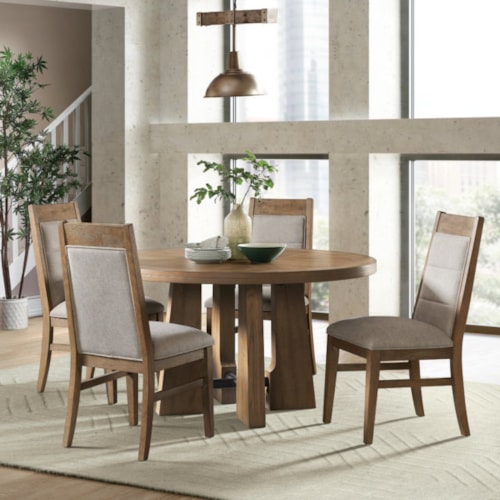 Mid-Century Modern 5-Piece Dining Set