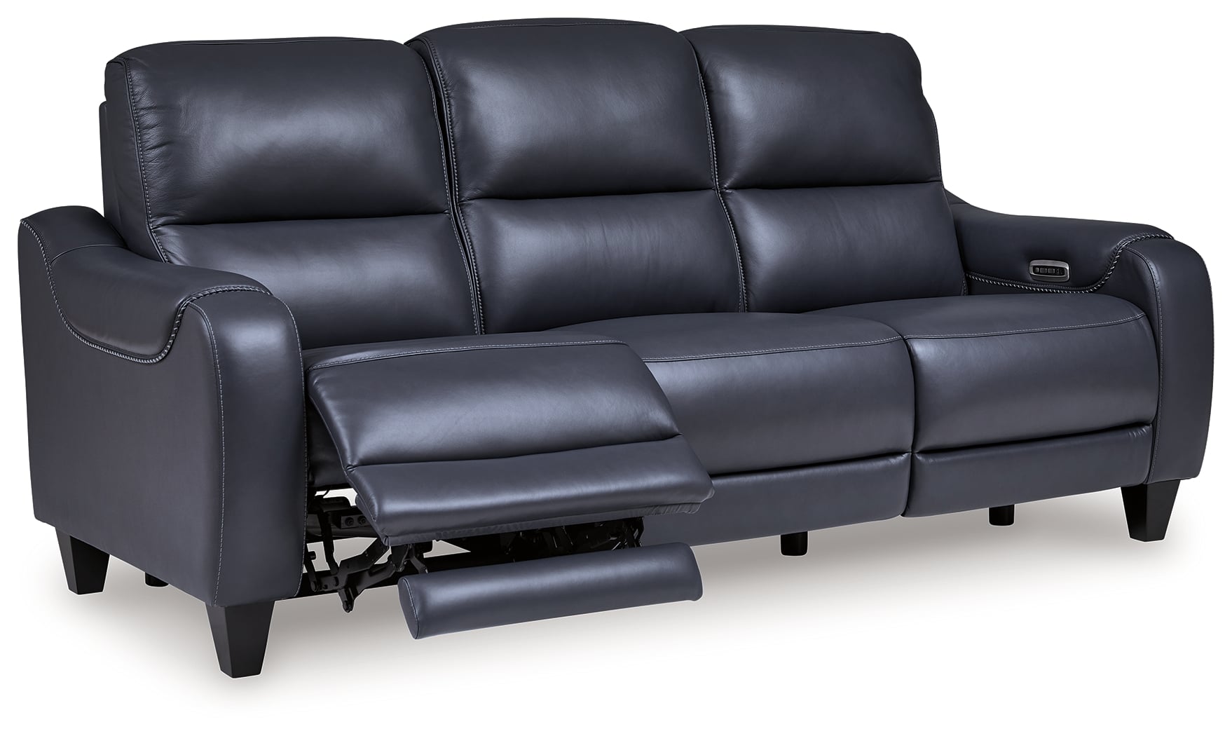 Pwr Rec Sofa With Adj Headrest