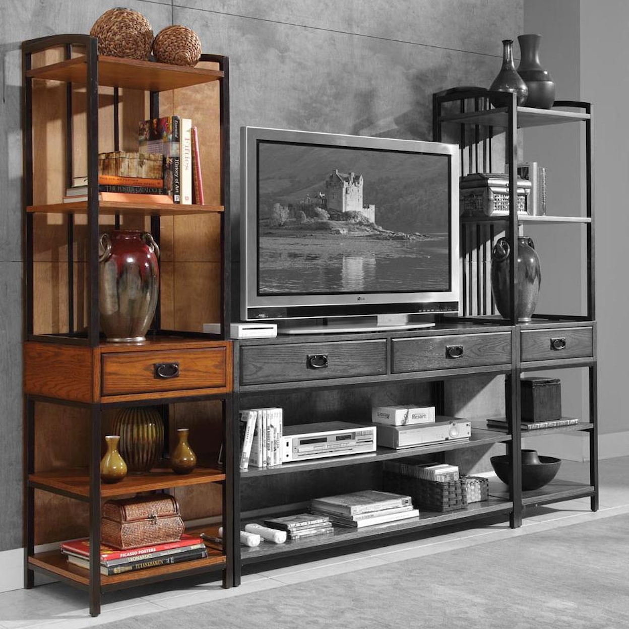 homestyles Modern Craftsman Gaming Tower