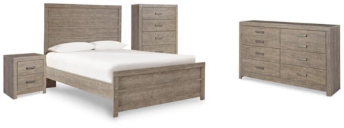 Full Panel Bed, Dresser, Chest And Nightstand