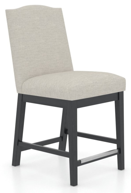 Customizable Upholstered Counter Stool